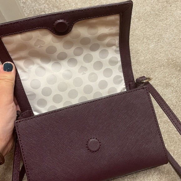 Violet Kate Spade Purse - Picture 2 of 6